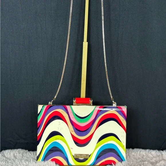 Kate Spade New York Miss Penny's Emanuelle Clutch - Brighton Wave Multicolor - Picture 3 of 13